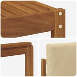  Set vanjskih sofa 6 kom. Prirodna i bež | shoptok.hr
