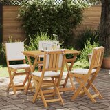  Vanjske bistro stolice 4 pcs Krem bijela 38 x 46 x 85 cm | shoptok.hr