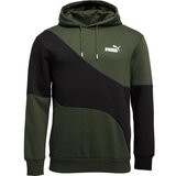 Puma Puloverji Sweat à capuche Power Cat vert Zelena | Shoptok.si