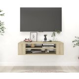 vidaXL Viseča TV omarica sonoma hrast 100x30x26,5 cm iverna plošča Cene