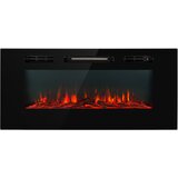 Klarstein Gratera, električni zidni i ugradbeni kamin, 1800 W, LED, 3 boje, timer | shoptok.hr