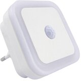  LED noćno svetlo sa senzorom pokreta i sumraka LED/0,5W/230V belo | Eponuda.com