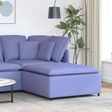  Modularni kauč s podnožjem traperice plave boje 100x100x48 cm - Boja trapera tabure | shoptok.hr