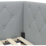 vidaXL kutni okvir kreveta svijetlo siva 80 x 200 cm tkanina | shoptok.hr