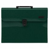  Organizator za mape za dokumente, 13 pretinaca, zeleni, A4, držač | shoptok.hr