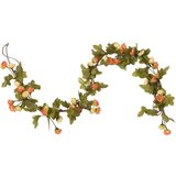  Božićni cvjetni vijenci 6 kom crvena boja sutona 215 cm | shoptok.hr