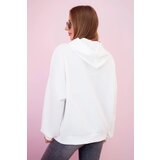 Kesi Włoski Hoodie made of Butter fabric ecru | Shoptok.si