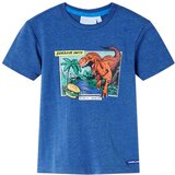  Dječja majica tamnoplava prošarana 128 | shoptok.hr
