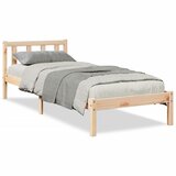  Dugi okvir kreveta bez madraca 100 x 220 cm masivna borovina | shoptok.hr