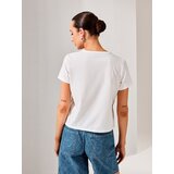 Sinsay Majica s našivenim topom s paisley uzorkom | shoptok.hr