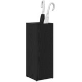  Stalak za ki&amp;scaron;obran s pohranom Crni hrast 20 x 20 x 55,5 cm Slike