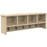  Vješalica za kapute na zidu Zidne Sonoma hrast 75 x 16 x 26 cm | shoptok.hr