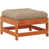  Sekcijski kavč Voščeno rjava 190 x 62 x 70,5 cm Trdna borovina, (5000271006) | Shoptok.si
