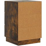  Nočna omarica Dimljen hrast 43 x 41 x 63,5 cm Inženirski les, (5000210007) | Shoptok.si