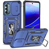 INORCO Za Motorola Moto G Stylus 4G (2022) Armor Series, odporen proti padcem, PC + TPU ovitek za telefon, hrbtni pokrov na stojalu z drsnim pokrovom kamere, (22036670) Cene