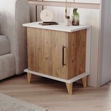 Hanah home noćni ormarić Adela, 55 cm, atlantski bor / beli | Eponuda.com