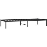  Metalni okvir za krevet crni 75 x 190 cm | Eponuda.ba