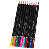 Ikonka KX2957 set profesionalnih drvenih bojica 120 boja &amp;ndash; 3 mm jezgra, gumica, &amp;scaron;iljilo i torbica Slike