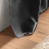 Douceur d intérieur Temno siva zavesa iz mikrosatena 140x240 cm Shana – | Shoptok.si