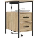  Noćni ormar sonoma hrast 30 x 48 x 61 cm Konstruirano drvo | shoptok.hr