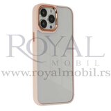  futrola clear sa bamperom za iphone 14 pro (6.1) roze Cene