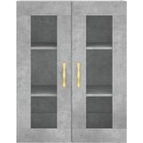  Zidni ormarić siva boja betona 69,5 x 34 x 90 cm | shoptok.hr