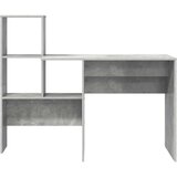 vidaXL Stol Beton siva 131.5 x 50 x 106.5 cm Konstruirano drvo | shoptok.hr
