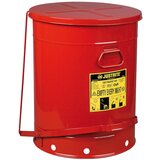 Justrite Zabojnik za vnetljive odpadke in zaoljene čistilne krpe - zmogljivost odobritev FM / UL. 79L, (21107535) | Shoptok.si