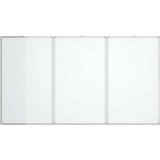 Magnetna bijela ploča sklopiva 120 x 80 x 1,7 cm aluminijska | shoptok.hr