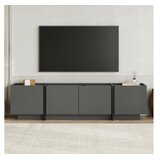 Hanah home polica za tv lowen anthracite black | Eponuda.com