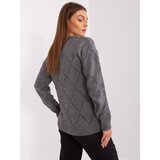 RUE PARIS Sweater-LC-SW-A10-1.19P-Dark Grey | Shoptok.si