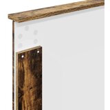  Postelja s shranjevanjem z vzglavjem Dimljeni oreh 75 x 190 cm, (5000106522) | Shoptok.si
