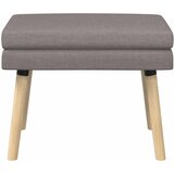  Klupa s dvostrukim slojem Sivosmeđa 60 x 40 x 46 cm Tkanina | Eponuda.ba