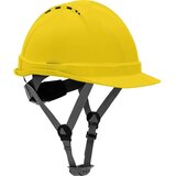 Lahti Pro zaštitna kaciga s ventilacijskim otvorima žuta L1041002 | shoptok.hr