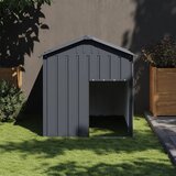 vidaXL Pasja uta s streho antracitna 117x153x123 cm pocinkano jeklo Cene