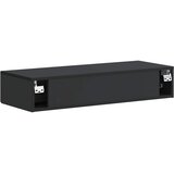 Stolna montirana na zid Crna 87,5 x 34,5 x 17 cm | shoptok.hr