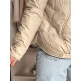 DStreet Kurtka damska przejściowa pikowana MARISSIA beżowa | shoptok.hr