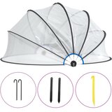  Okrugla bazenska kupola 376 x 188 cm PVC | shoptok.hr