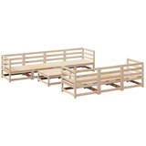  8-dijelni set vrtnih sofa s jastucima masivno drvo duglazije | shoptok.hr