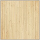 vidaXL Preproga kvadratna svetlo naravna 100x100 cm bambus, (21234526) | Shoptok.si