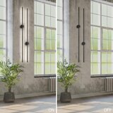  LED zidno svetlo LANA LED/12W/230V 4000K crna | Eponuda.com