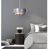  Duolla - Visilica na sajli KOBO 1xE27/15W/230V prečnik 45 cm srebrna/zlatna | Eponuda.com