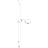 Hansgrohe tuš set Pulsify 105 3j Relax Eco U&#039;S 900, mat črn (24171670) | Shoptok.si