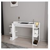 Hanah home Radni sto, 122,7x77x45 cm, Bijeli | Eponuda.ba