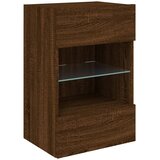  Zidni TV ormarić s LED svjetlima boja hrasta 40x30x60,5 cm | shoptok.hr