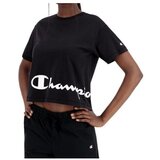Champion Majice s kratkimi rokavi Crewneck Tshirt Črna | Shoptok.si