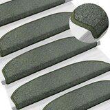  Samoljepljivi stepenasti ulošci Polukružni 15 pcs Tamnozelena | shoptok.hr