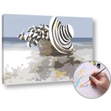  Slikanje po številkah POČITEK NA PLAŽI - Level Starter (set) | Shoptok.si