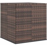  Kutija za vrtne jastuke od PE ratana 100 x 97,5 x 104 cm smeđa | shoptok.hr