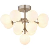 Globo Grappy Stropna svjetiljka (5 W, Ø x V: 56 x 43 cm, Bijela, Srebrna) Cijene